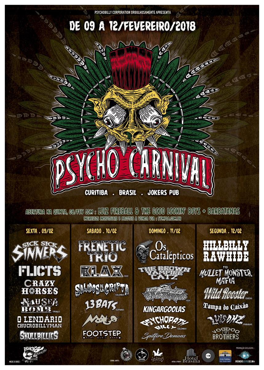 Psycho Carnival cartaz oficial