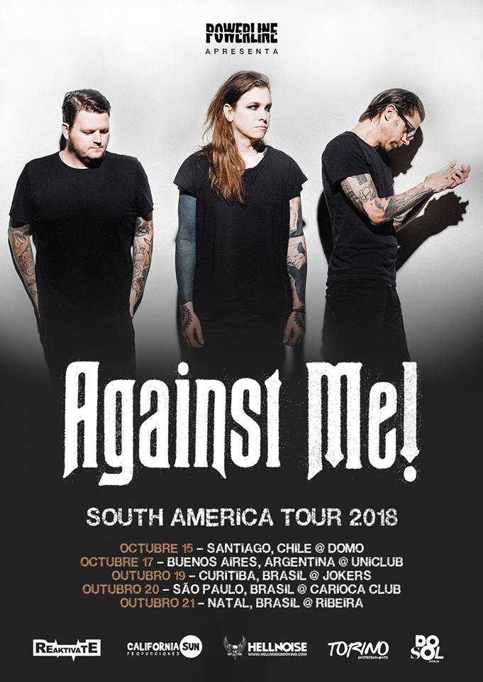 Against me tour 2018