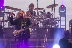 A banda The Cure, liberada por Robert Smith, se apresenta no festival Primavera Sound neste domingo (3) no Autodromo de Interlagos em São Paulo.